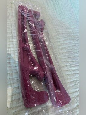 2-Pack Plum Car Seat Gap Fillers PU Leather Seat Crevice Organizers New